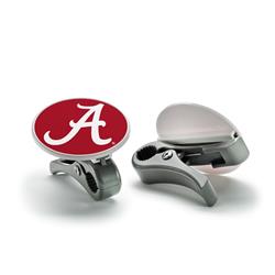 Picture of BSI Products 99402 Alabama Crimson Tide NCAA Sports Clips&#44; Set of 2