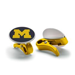Picture of BSI Products 99403 Michigan Wolverines NCAA Sports Clips&#44; Set of 2