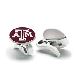 Picture of BSI Products 99430 Texas A&M Aggies NCAA Sports Clips&#44; Set of 2