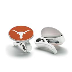 Picture of BSI Products 99434 Texas Longhorns NCAA Sports Clips&#44; Set of 2