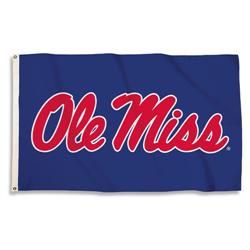 Picture of BSI 95216 Ole Miss Blue Logo Only 3 x 5 ft.