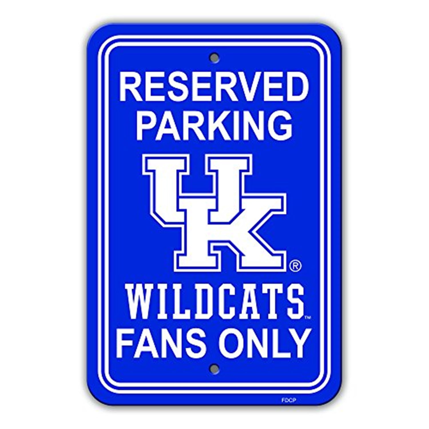 Picture of Fremont Die 40294 Kentucky Wildcats 12 x 18 in. Plastic Parking Sign