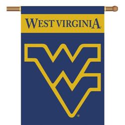 Picture of BSI Products 96212 28 x 40 in. West Virginia Mountaineers 2-Sided Banner with Pole Sleeve