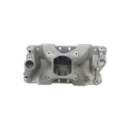 High Rise Intake Manifold for 1957-1995 SBC 350, Satin