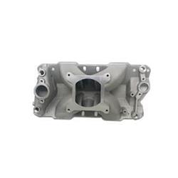 High Rise Intake Manifold for 1957-1995 SBC 350, Polished