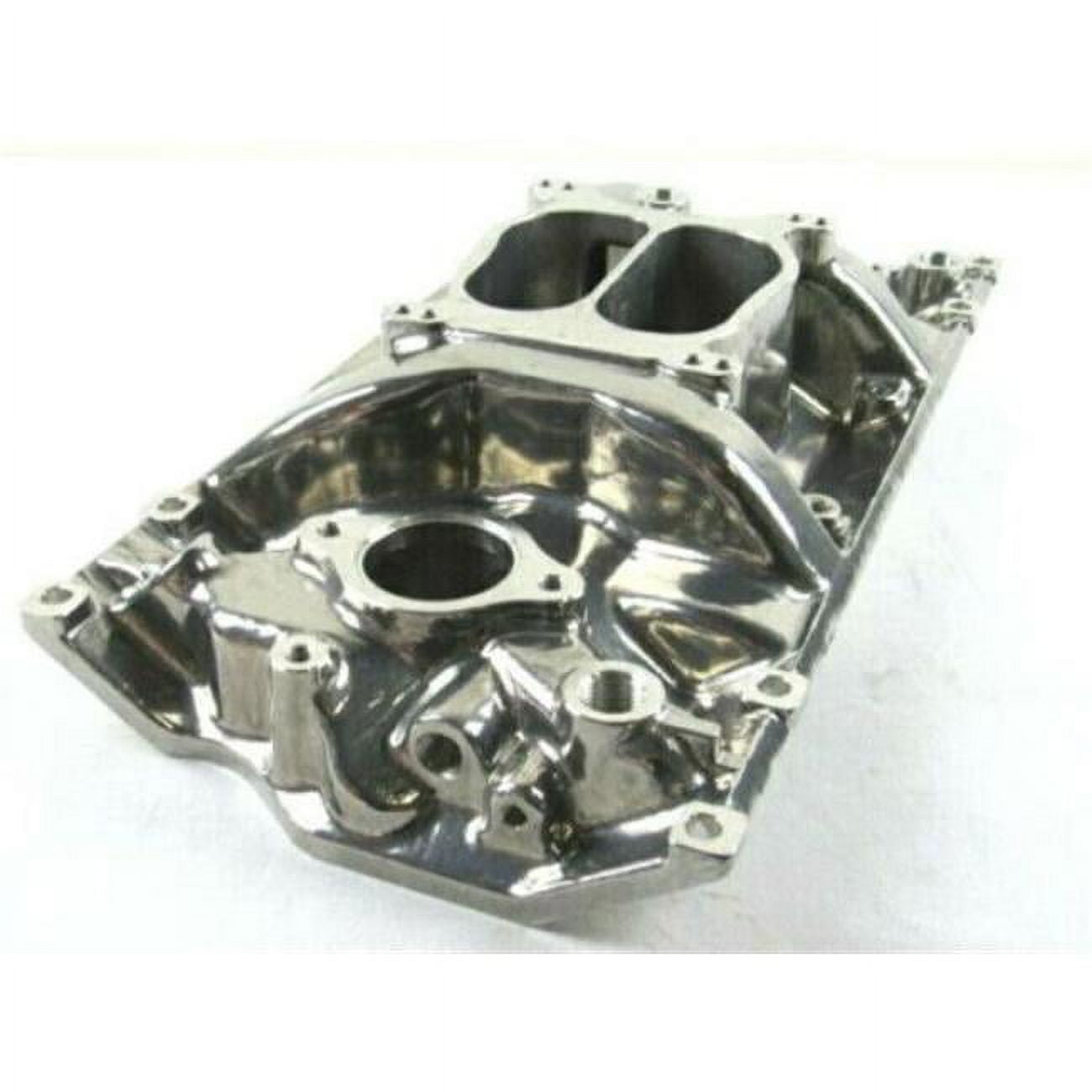 SBC 350 Holeshot Vortec Intake Manifold, Polished
