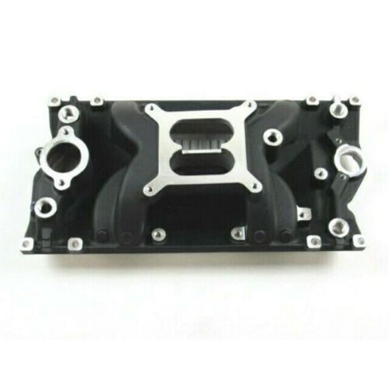 SBC 350 Eliminator Vortec Intake Manifold, Black