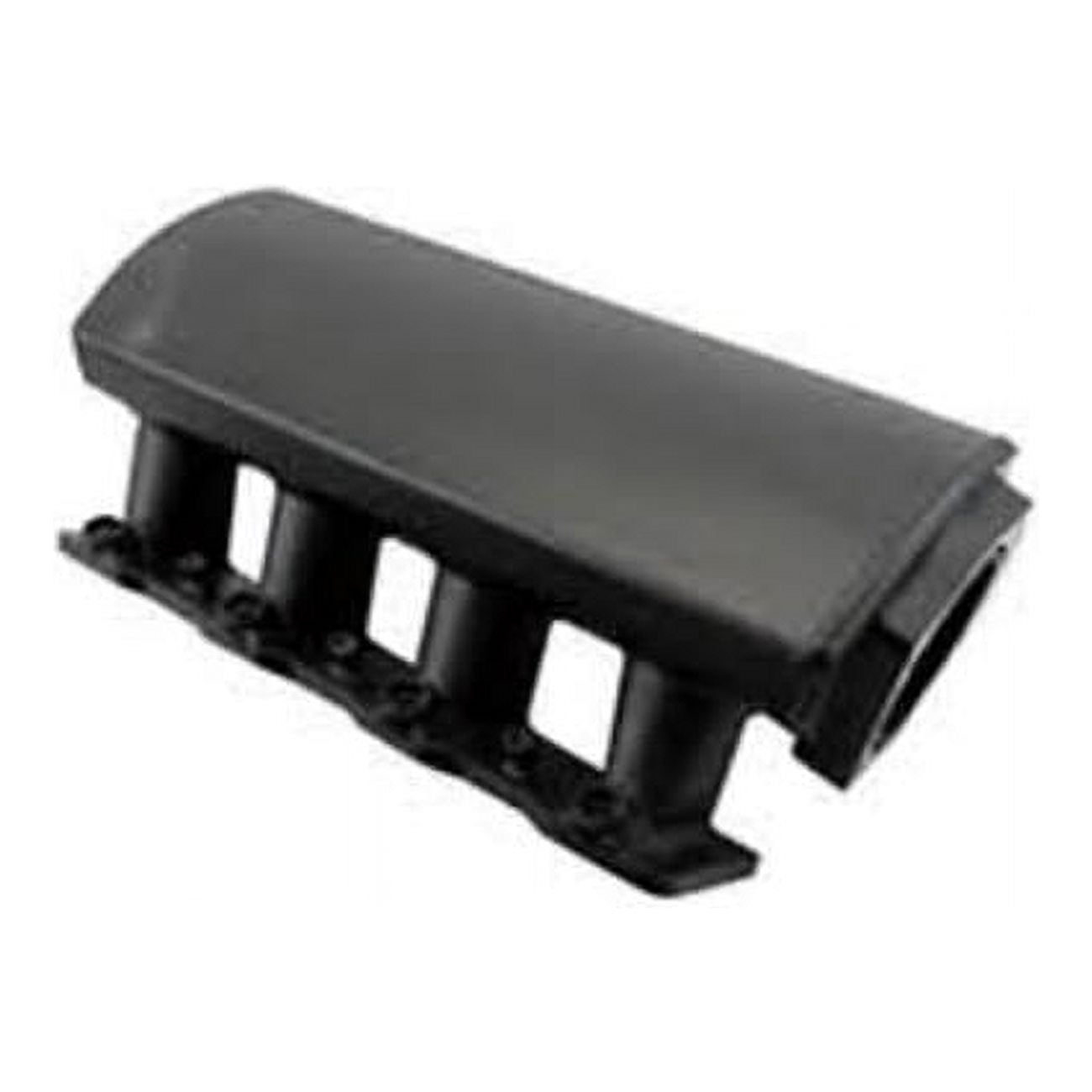 7 in. & 102 mm LS3-LS92 Angled Intake Manifold, Black Anodized