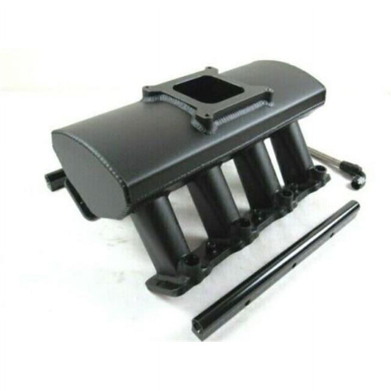 LS3-LS92 EFI Fuel System One Carburetors Intake Manifold, Black Anodized