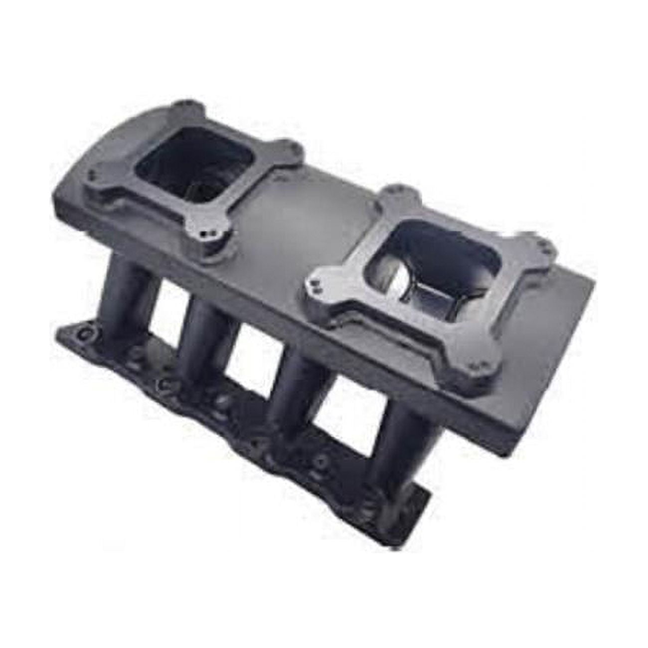 LS7 Carb Fuel System Dual Carburetors Intake Manifold, Black