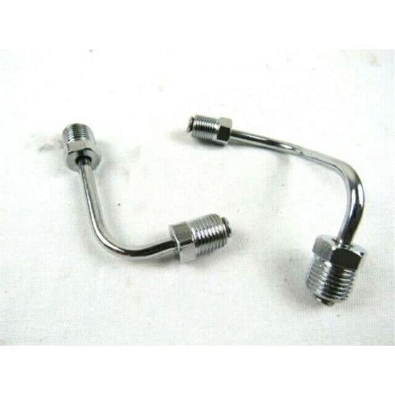 0.375 in. Ports Left Side Mount Steel Line, Chrome