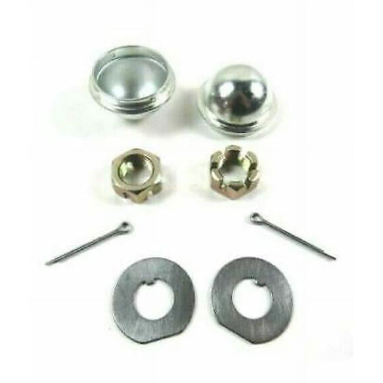 2 in. Large Dust Cap Kit, Zinc
