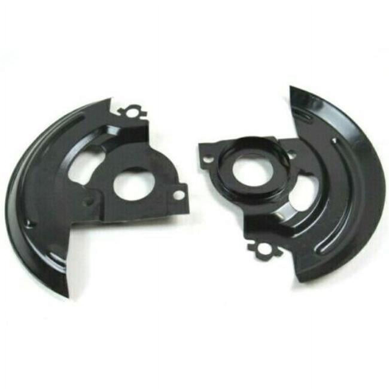 Brake Dust Shield with 2 in. Drop Spindles for 1964-1972 GM, Black