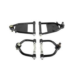 C21002S Mustang II Stock Style Upper & Lower Control Arm Set for Air Bag, Stainess Steel