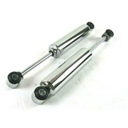Steel Short Gas-Filled Tube Shocks, Chrome