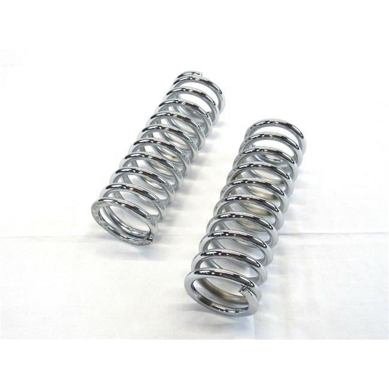 C21602C 180 lbs & 2.5 ID x 10 in. Tall ( Fits a 12 Inch Coil Over Shock) Coil Over Shock Springs, Chrome