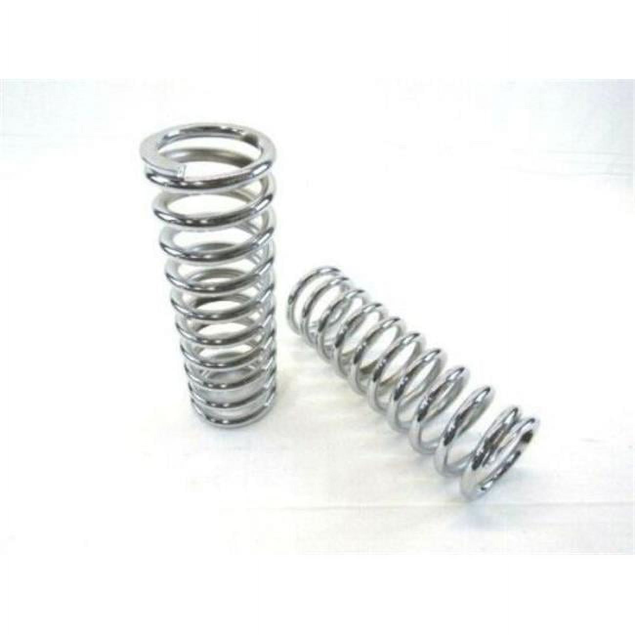 250 lbs & 2.5 ID x 10 in. Tall ( Fits a 12 Inch Coil Over Shock) Coil Over Shock Springs, Chrome