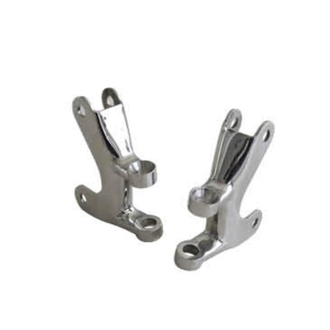 Stainless Steel Batwing Brackets, Raw