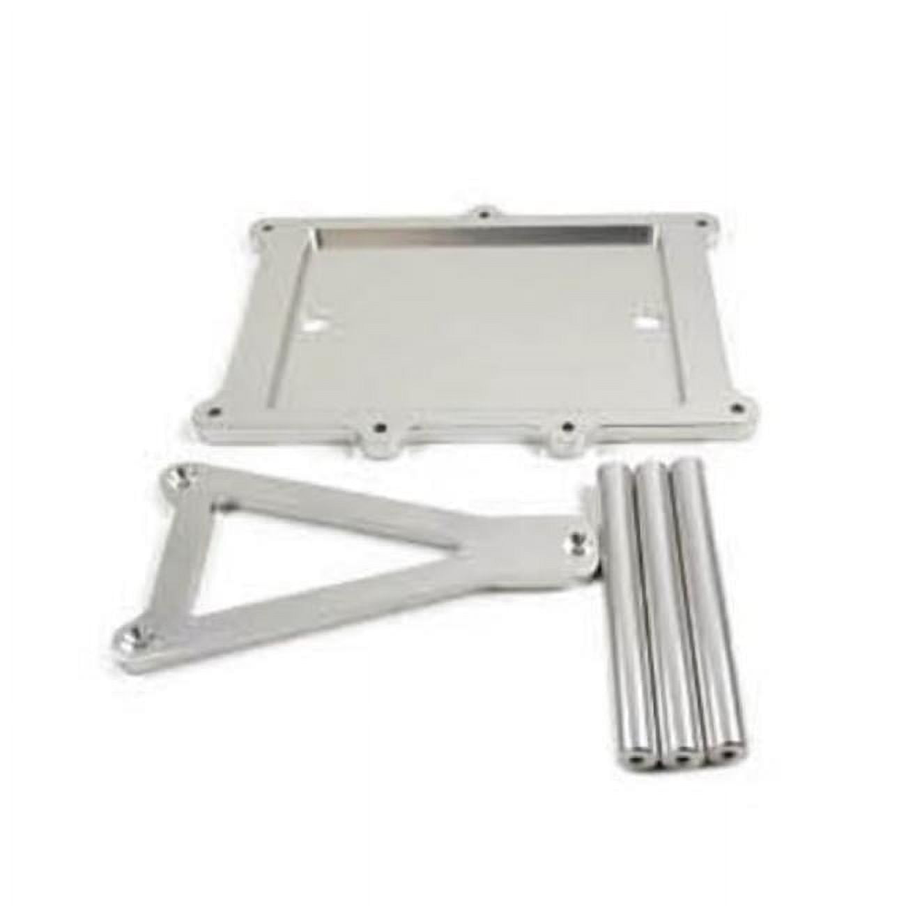 Billet Aluminum 3-Bolt Battery Mount for Optima Group 34-78 Series, Polished