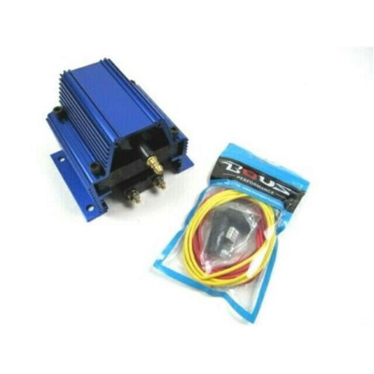 D33001BU 12V MSD Style High Output E-Core Ignition Coil with 60K Coil, Blue