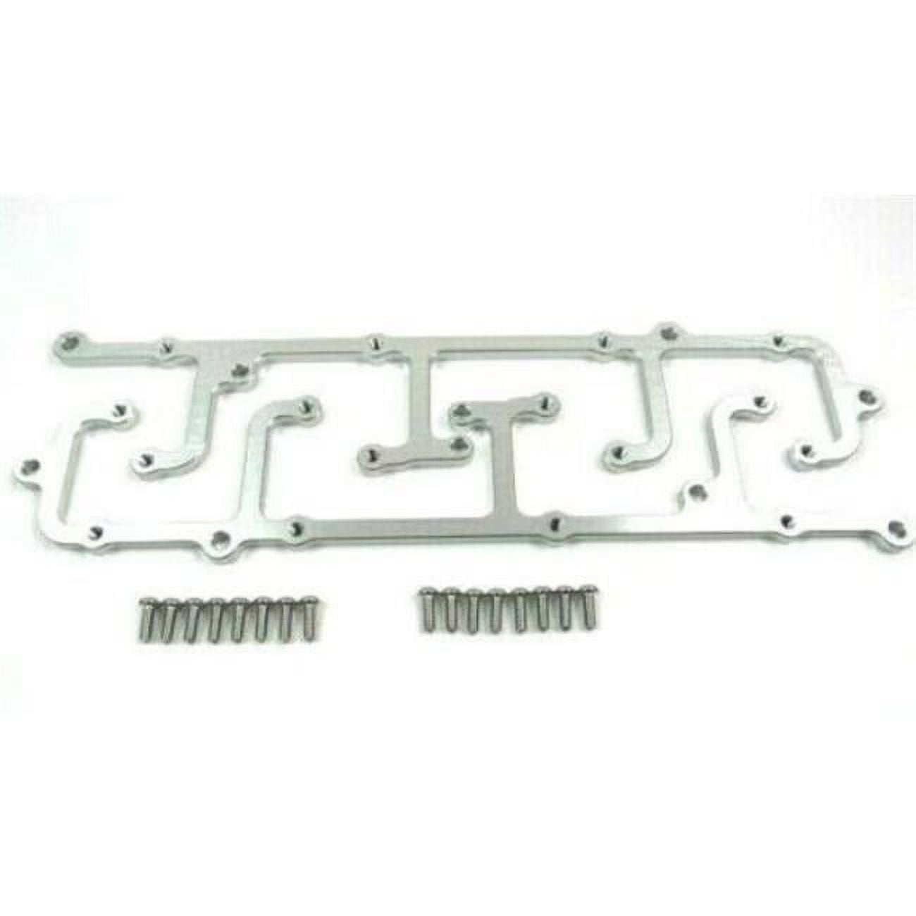 LS1-LS6 Billet Ignition Coil Brackets with Hardware, Clear Anodized