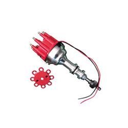 Race Pro Billet Aluminum Distributor Cap for SB Ford 351W, Black