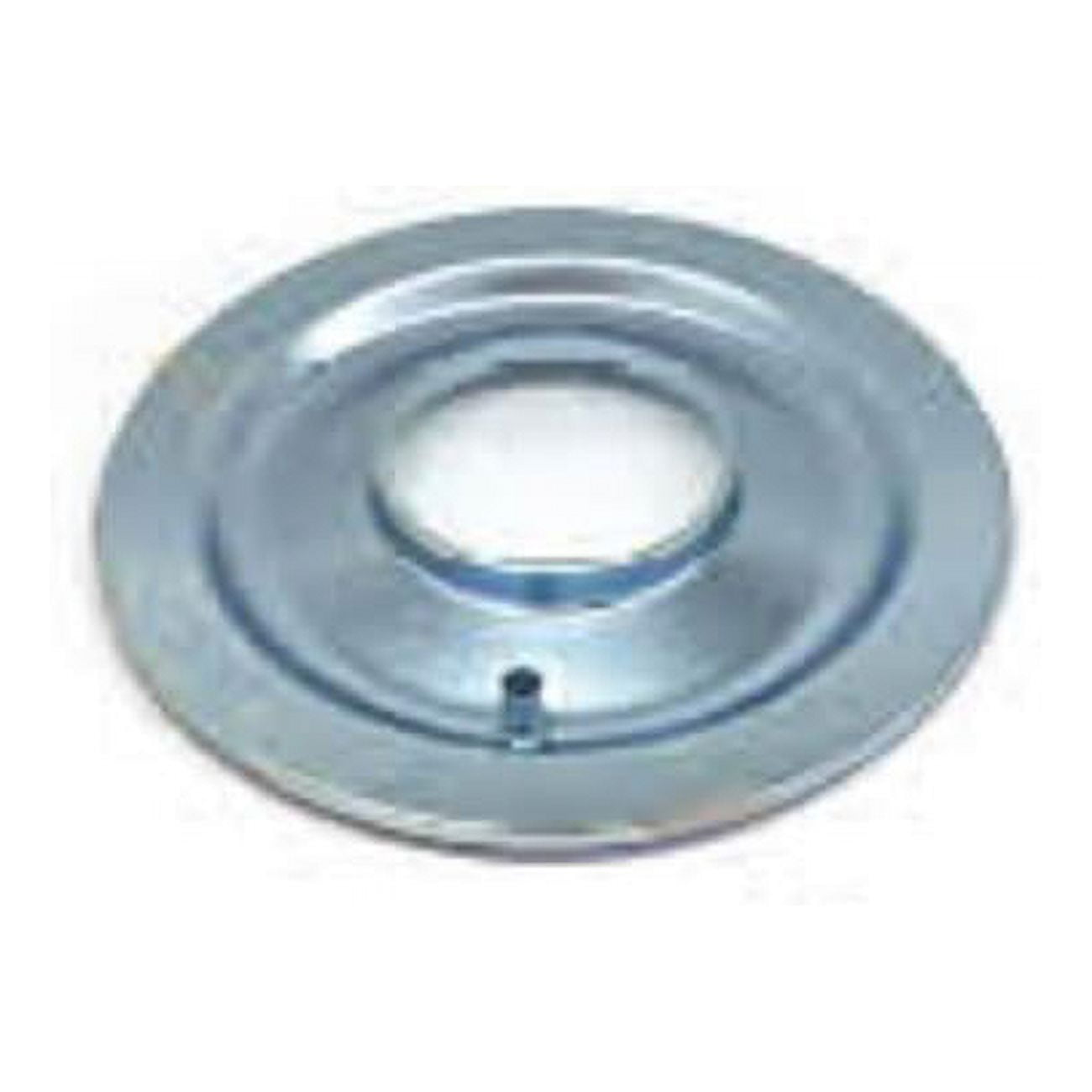 14 in. Round Flat Style Air Cleaner Base, Black