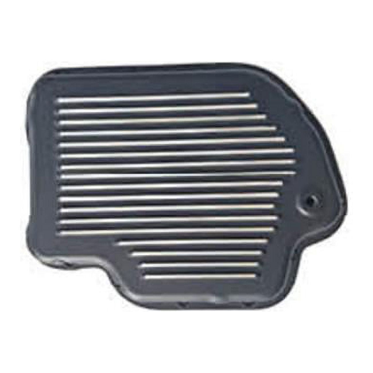 Aluminum Finned Transmission Pan for GM Turbo 400, Polished