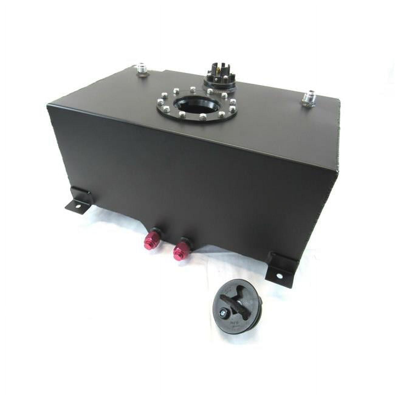 Picture of Bous Performance F51003BK 8 gal Aluminum Fuel Cells with Sender&#44; Black - 9 x 12 x 20 in.