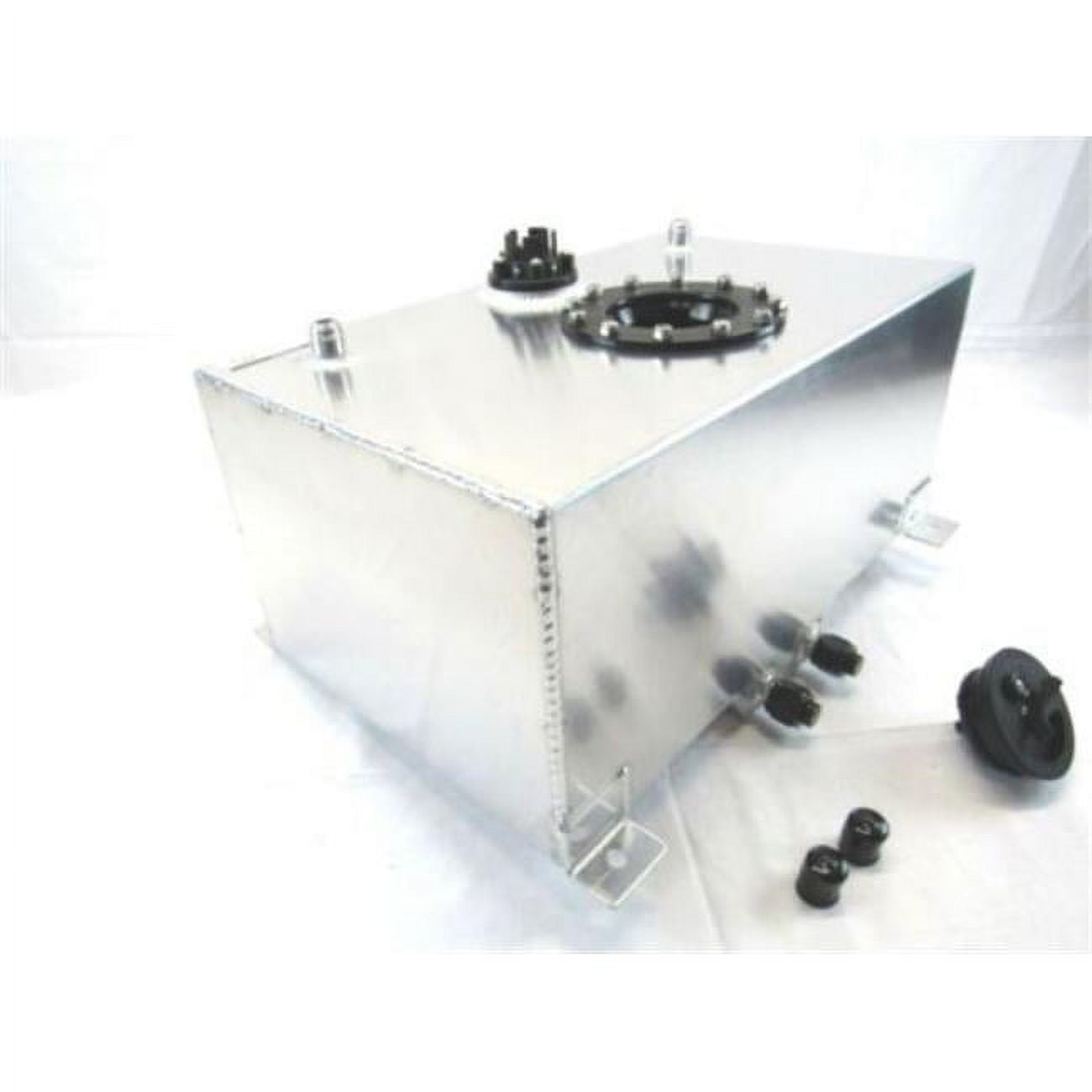8 gal Aluminum Fuel Cells with Sender, Polished