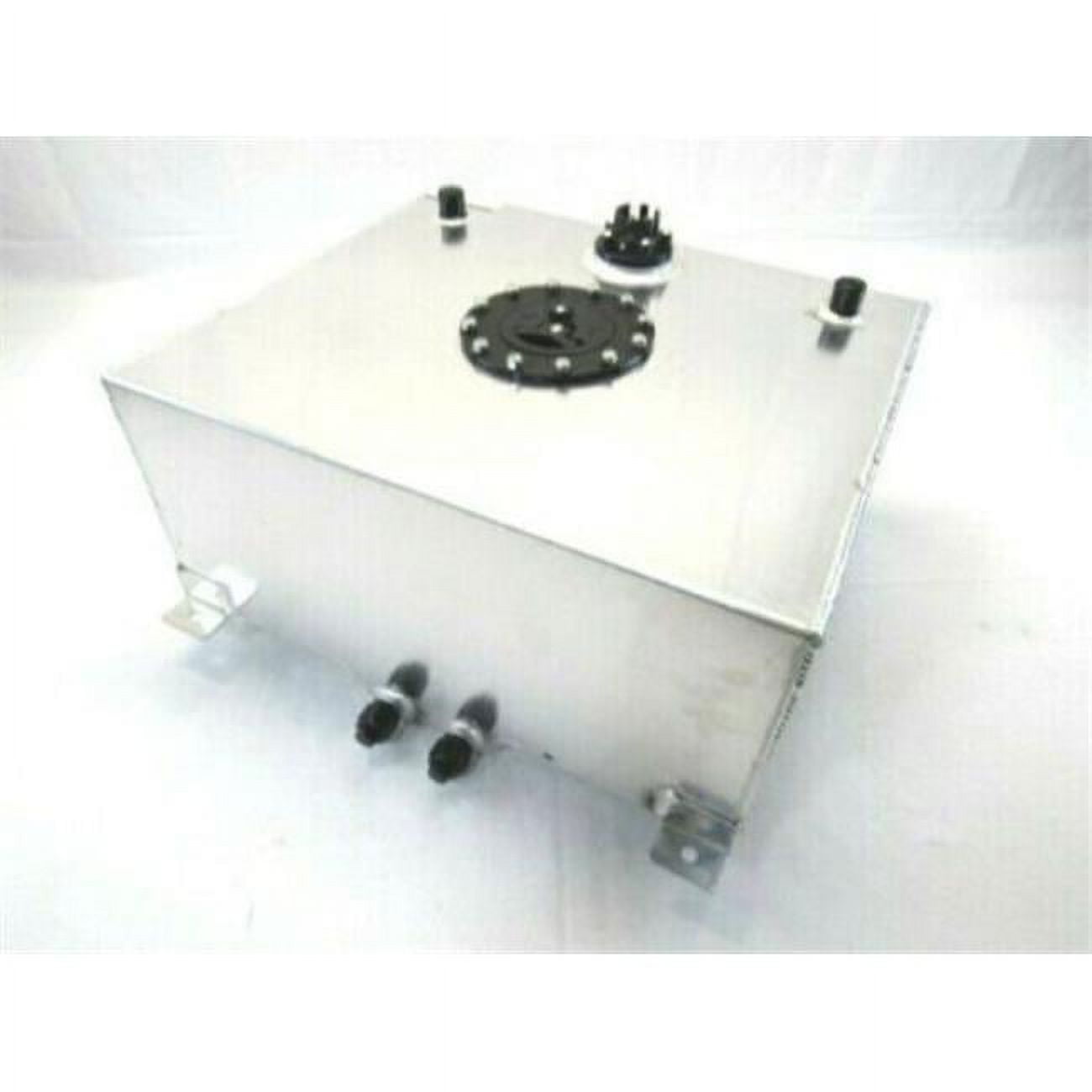 F51005 13 gal Aluminum Fuel Cells with Sender, Polished - 9 x 20 x 17 in.