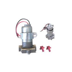 97 GPH Electric Fuel Pump with Red Fitting, Zinc