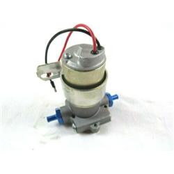 110 GPH Electric Fuel Pump with Blue Zinc Finished Fitting
