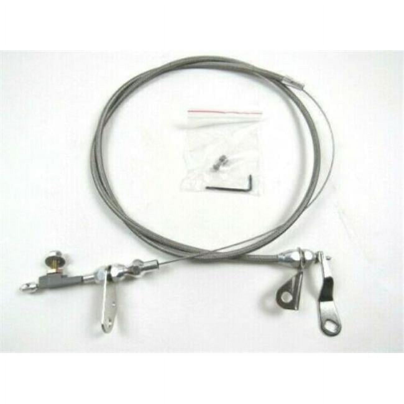 Stainless Steel Braided Kick Down Cables for Ford C4