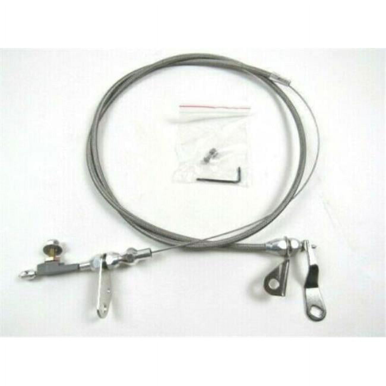 Stainless Steel Braided Kick Down Cables for Ford C6