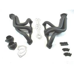 Picture of Bous Performance H60005BK Small Block Chevy Universal Street Rod Headers&#44; Black