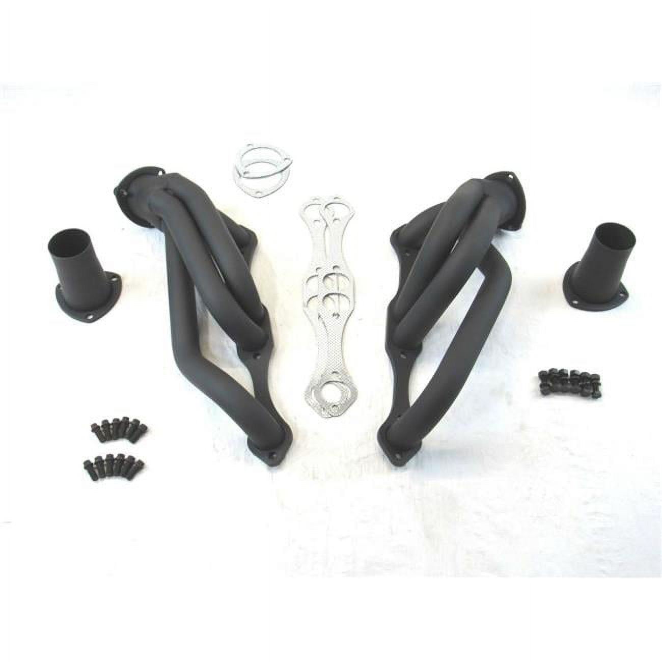 Picture of Bous Performance H60103BK Chassis Headers for 1955-1957 Chevy&#44; Black