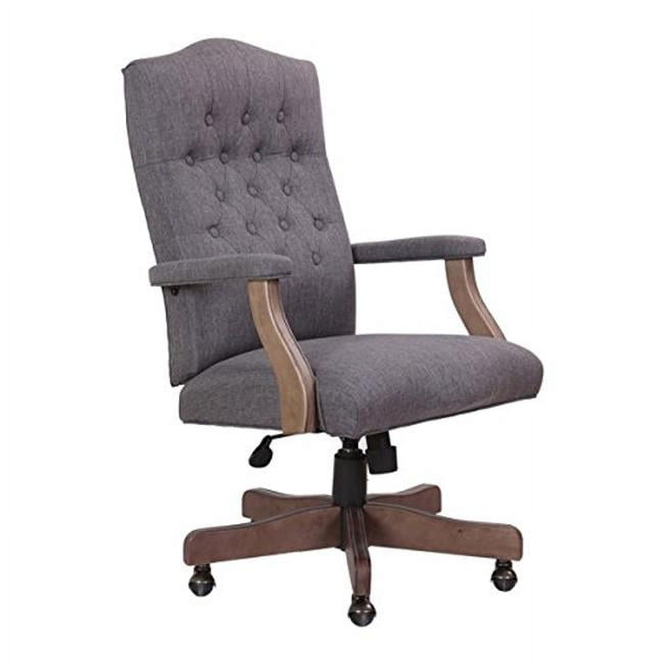 B9535-2 Black Frame Vinyl Match Chair - Pack of 2