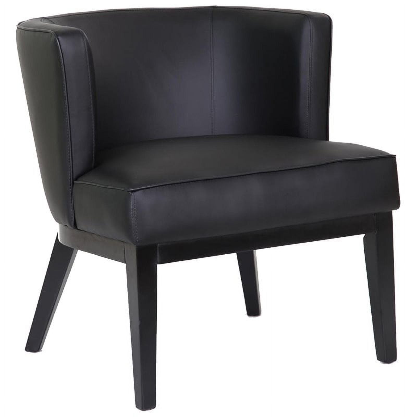 Ava Accent Chair, Black