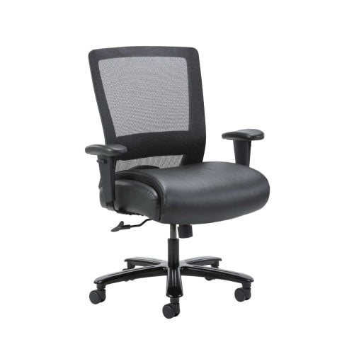Picture of Boss Office Products B699-BK Mesh Heavy Duty Chair, Black - 400 lbs
