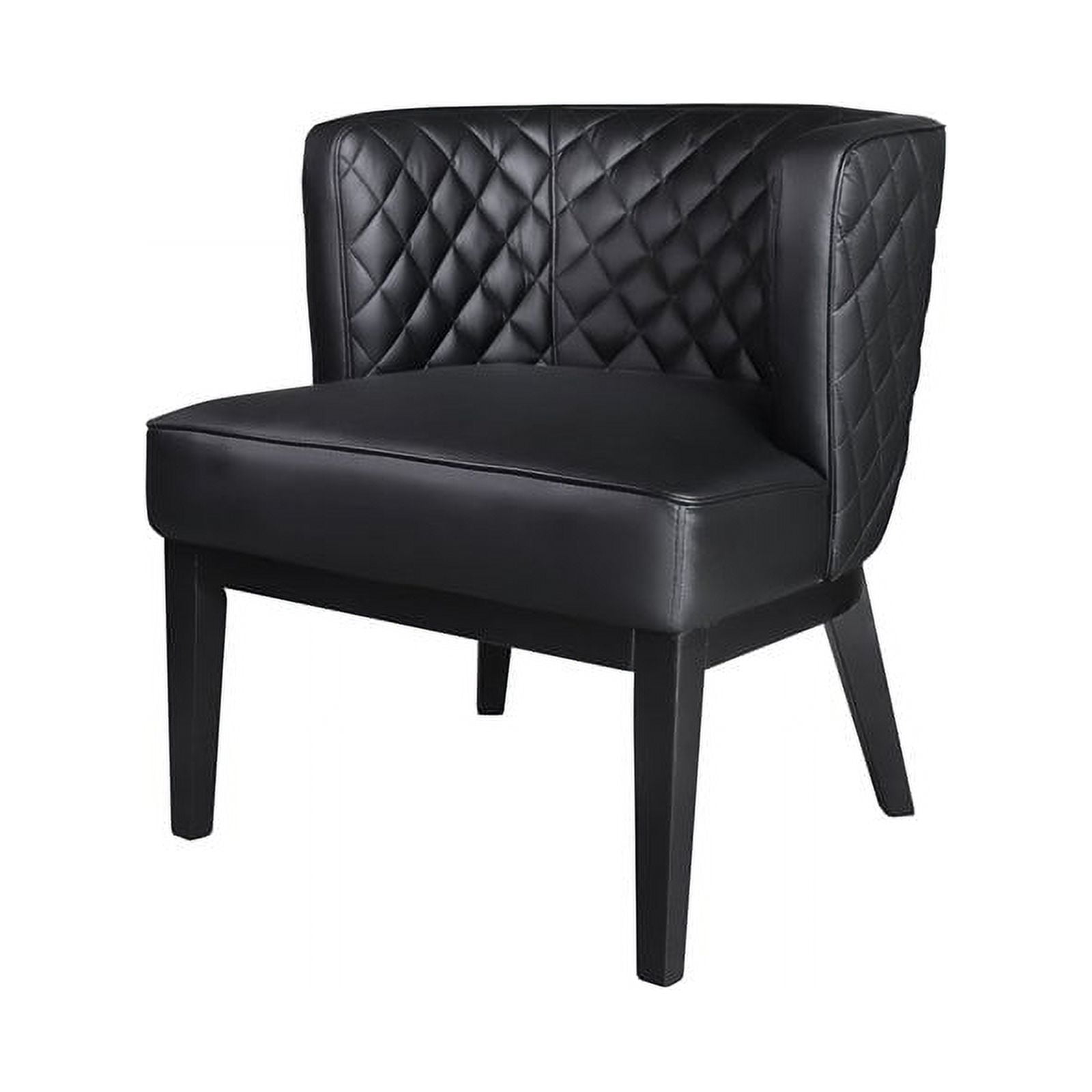 Picture of Boss Office Products B529QBK-BK Ava Quilted Guest&#44; Accent or Dining Chair&#44; Black