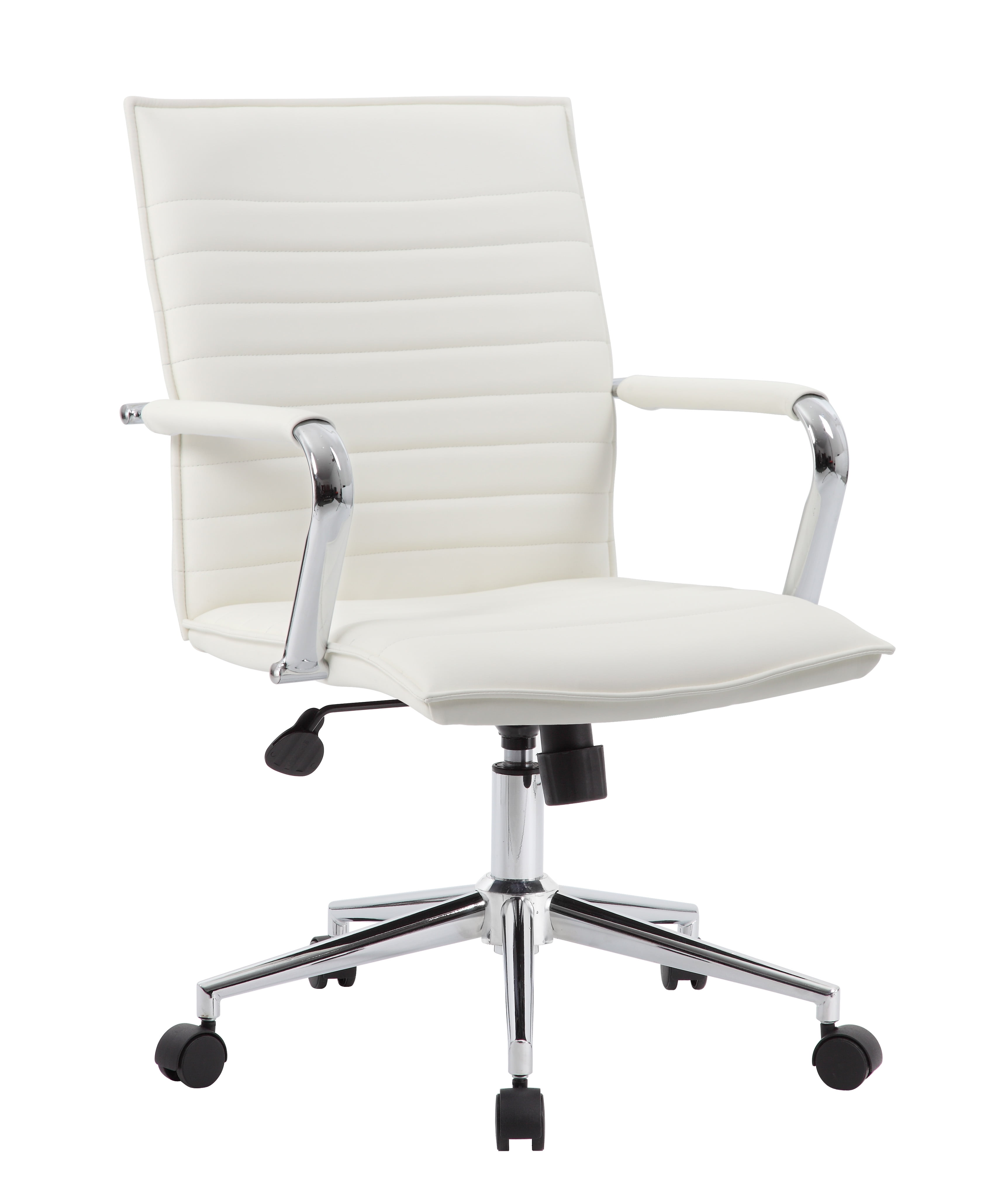 Task Hospitality Chair - Vinyl White Finish