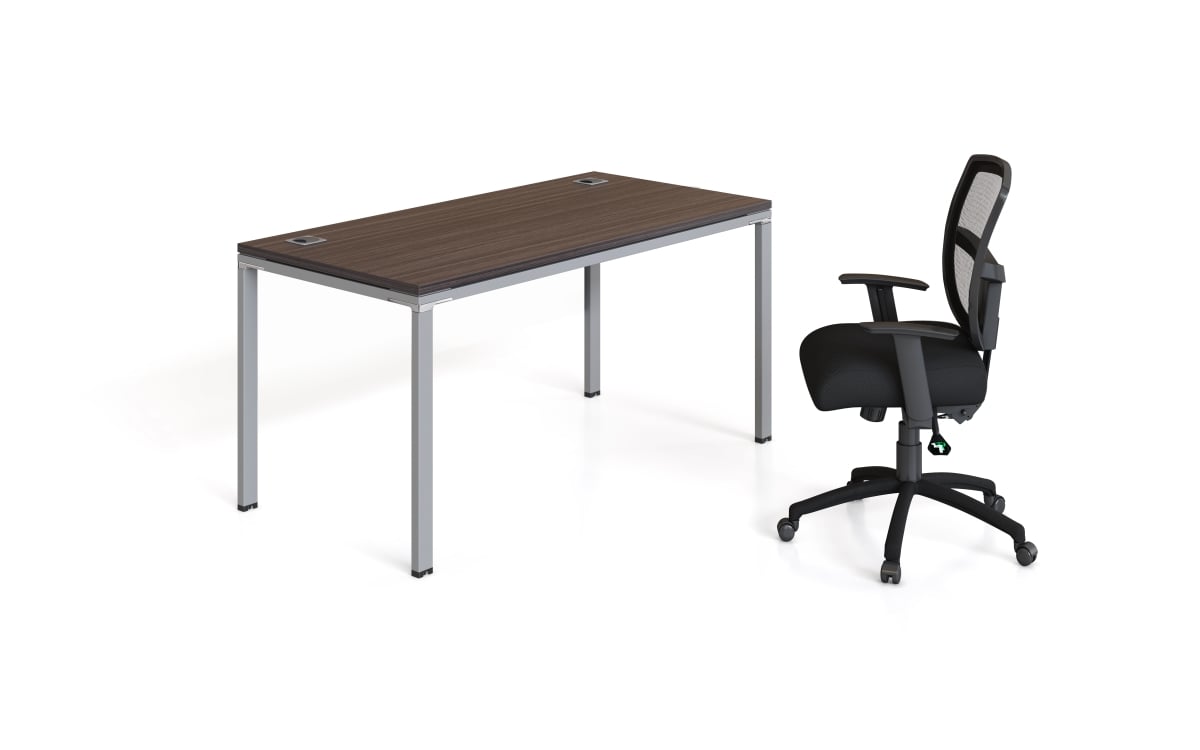 Driftwood Single Desk - 30 x 60 x 29.5 in. - Durable & Stylish Design