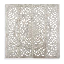 Picture of Bassett Mirror 7500-719 In the Garden Wall Panel&#44; White Wash - Set of 4