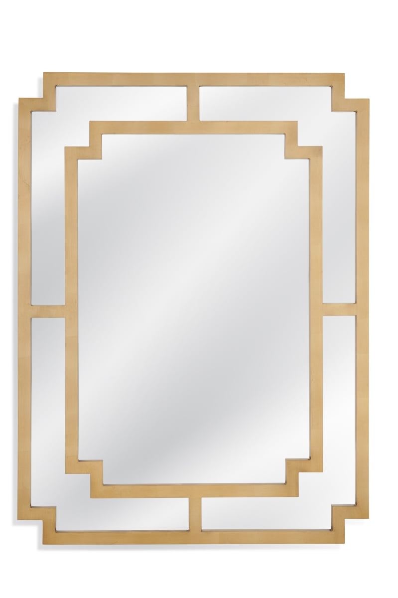 Picture of Bassett Mirror M4326 Connor Wall Mirror&#44; Gold