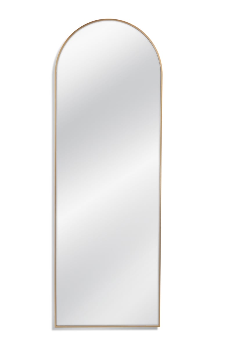 Picture of Bassett Mirror M4866 Sorteen Wall Mirror&#44; Satin Brass