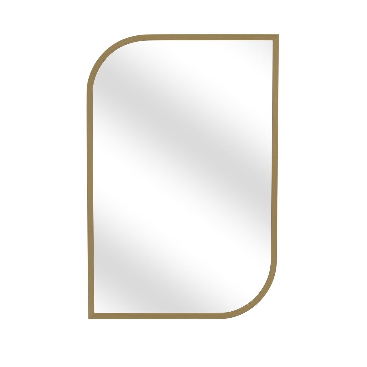 Picture of Bassett Mirror M4857 Motha Wall Mirror&#44; Gold
