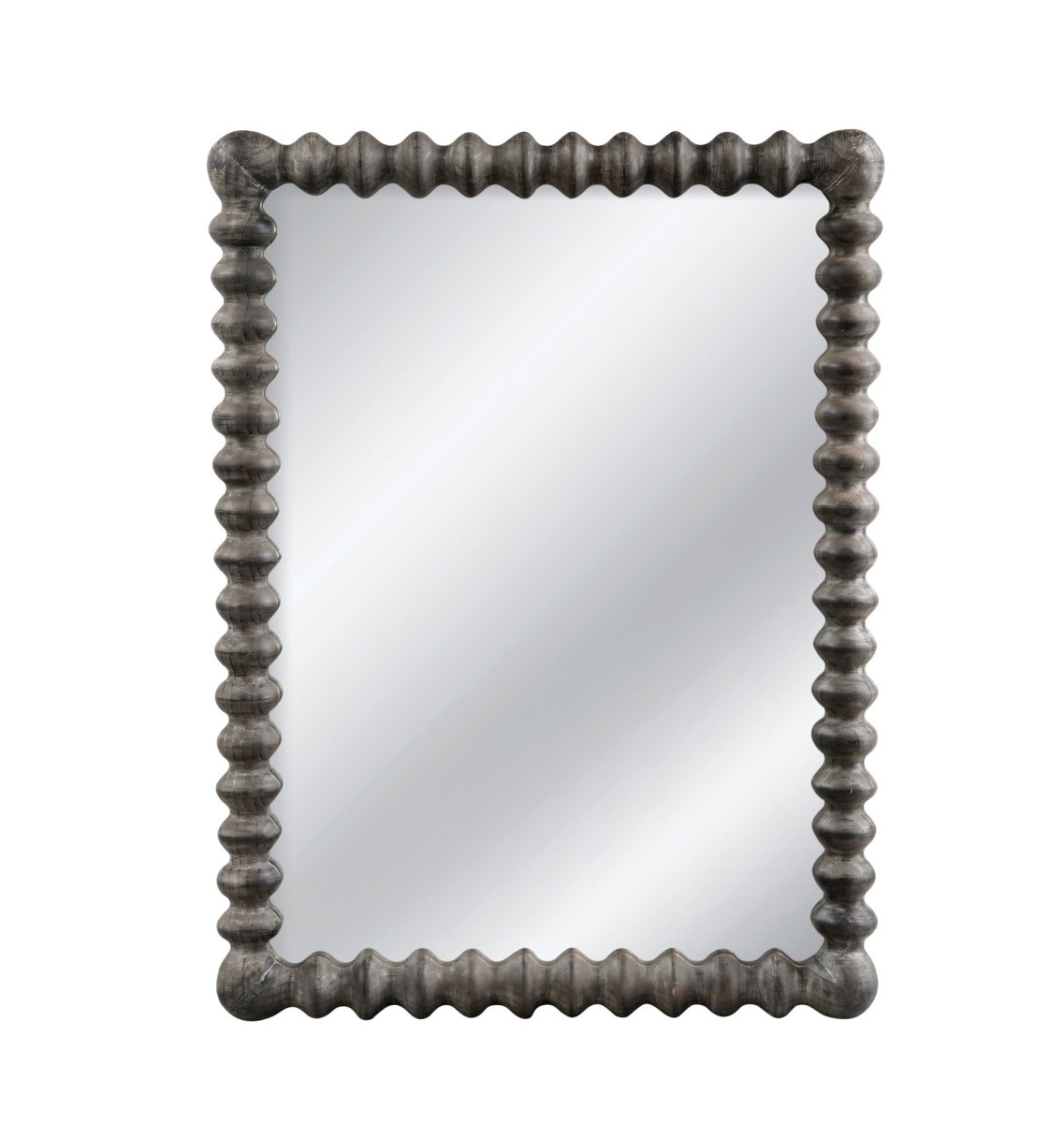 Picture of Bassett Mirror M4891 Vallente Wall Mirror&#44; Weathered Wood