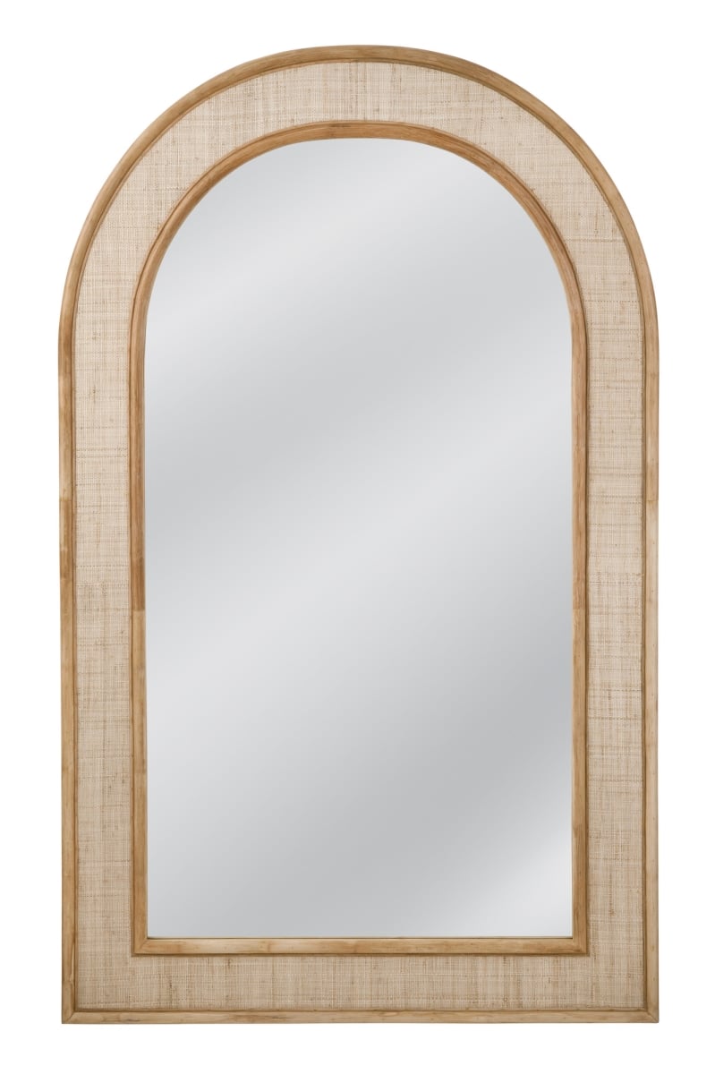 Picture of Bassett Mirror M4902 Anna Floor Mirror&#44; Tan