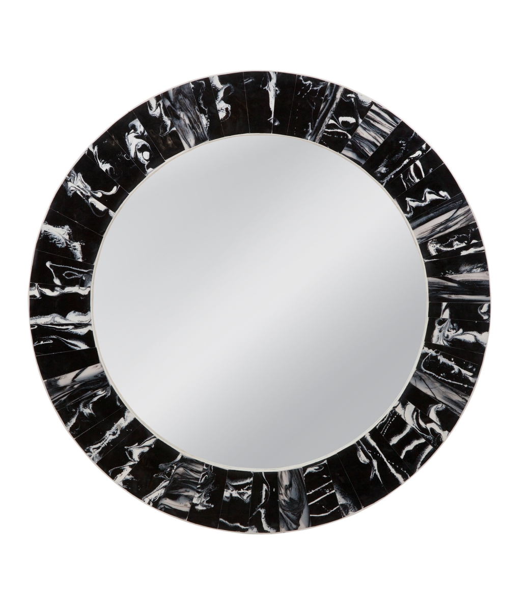 Picture of Bassett Mirror M4905 Argentella Wall Mirror&#44; Black
